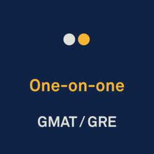 Curso one-on-one (GMAT / GRE)